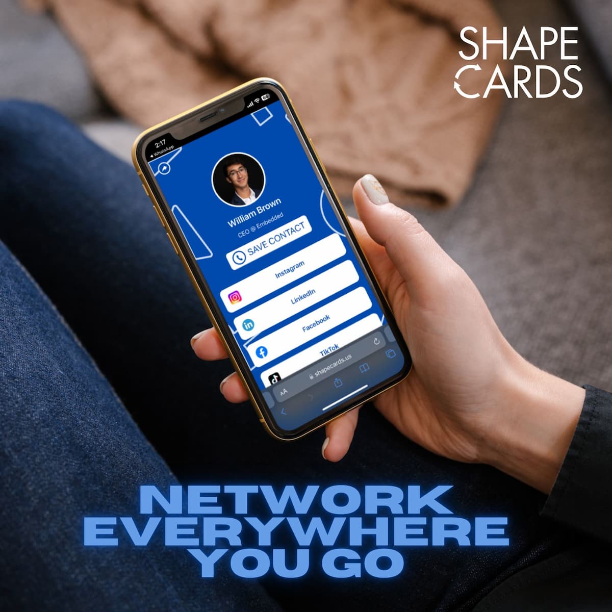 Shape Cards in action